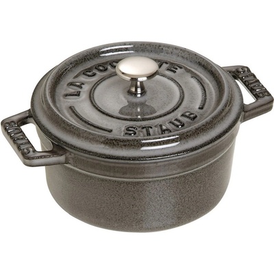 Staub Cocotte Mini hrnec kulatý 10 cm 0,25 l šedý
