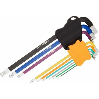 Neo Tools 1.5-10 mm 9 ks kulička 09-512