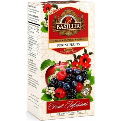 Basilur Fruit Forest Fruits 25 x 2 g