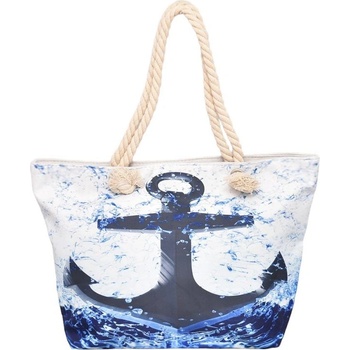 Image 1 of Компактна плажна чанта с котва