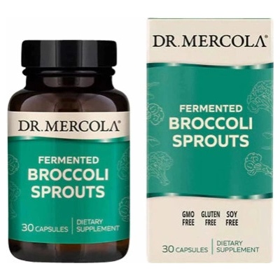 Dr.Mercola Fermentované brokolicové klíčky 30 kapslí