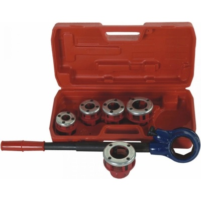 Dedra 07A78 Ruční závitnice se sadou hlavic 3/8",1/2",3/4",1",1-1/4"