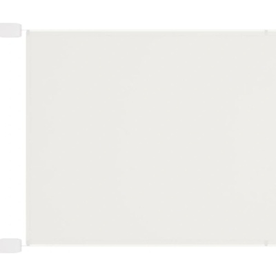 Greatstore Vertikální markýza bílá 140 x 420 cm oxfordská látka