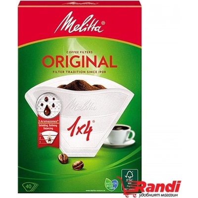 Филтри за кафе Melitta 1*4 40бр