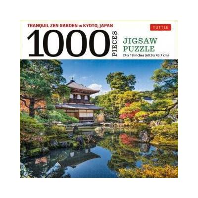 Jigsaw Tranquil Zen Garden in Kyoto Japan 1000 Piece Tuttle Publishing