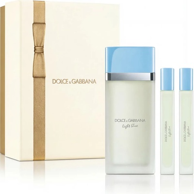 Dolce&Gabbana Dolce & Gabbana Light Blue EDT 100 ml + 2 x EDT MINI 10 ml W