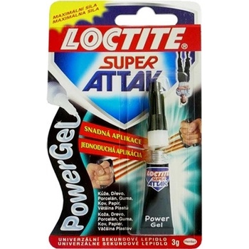 Loctite lepidlo Super Attak Power Gel 3 g