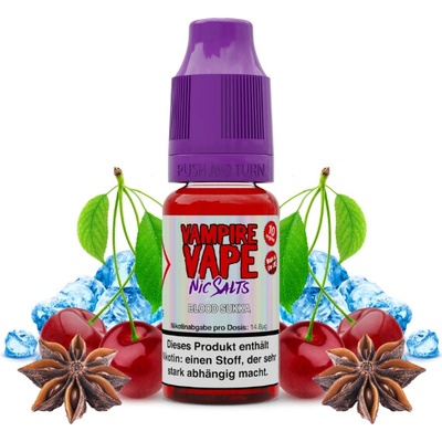 Vampire Vape Nicotine Salt Blood Sukka 10 ml 20 mg
