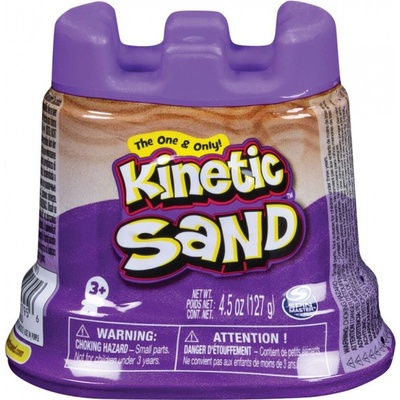 Kinetic Sand téglik s fialovým tekutým pieskom