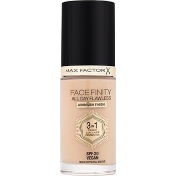 Max Factor Facefinity All Day Flawless dlhotrvajúci make-up SPF20 33 Crystal Beige 30 ml