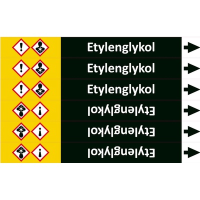 Nadrzenapalivo.cz Značení potrubí ISO 20560, etylenglykol PZAL 007207