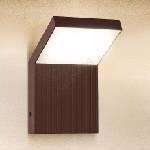 Brilagi - LED външно стенно осветително тяло RIANO LED/8W/230V кафяво IP65 (BG5541)
