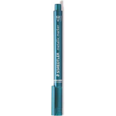 STAEDTLER Маркер Staedtler Metallic, об връх, 1-2 mm, син (21966-А-СИН)