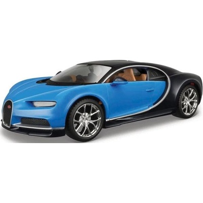 Maisto - Bugatti Chiron, синьо, assembly line, 1: 24