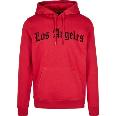 Mister Tee Los Angeles Wording Hoody ruby MUB-MT2561-00207 - Тъмносив, размер S