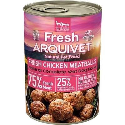 Arquivet Adult Fresh Chicken Meatballs 400 g