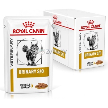 Royal Canin Cat Vet Diet Urinary S/O kúsky 12 x 85 g