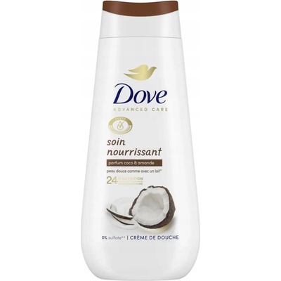 Dove Care by Nature kokos sprchový gél 225 ml