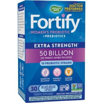 Nature's Way Fortify Women`s 50 Billion Active Probiotics | Extra Strength [30 капсули]