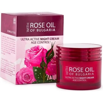 Biofresh Cosmetics Regina Roses Ultra Active Night Cream Age Control - Ултра активен нощен крем 50мл