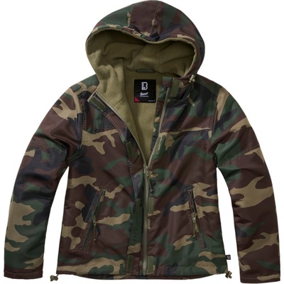 Brandit Windbreaker frontzip Woodland