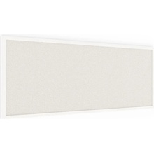 ALLboads Korková tabule bílá barva korku 100 x 40 cm BÍLÝ, TKWHITE104W