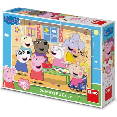 DINO Prasiatko Peppa Obchod MAXI 24 dielov