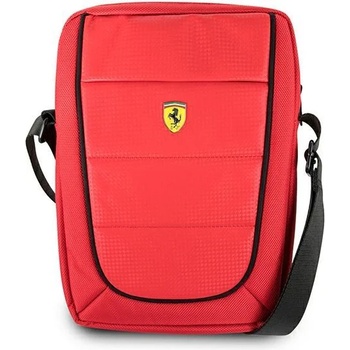 Ferrari Scuderia Tablet Bag - дизайнерска чанта с презрамка таблети до 10 инча (червен1) (KXG0011598)