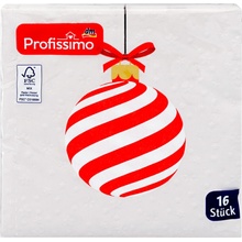 Profissimo ubrousky Vánoční ozdoba 25x25 cm 16 ks