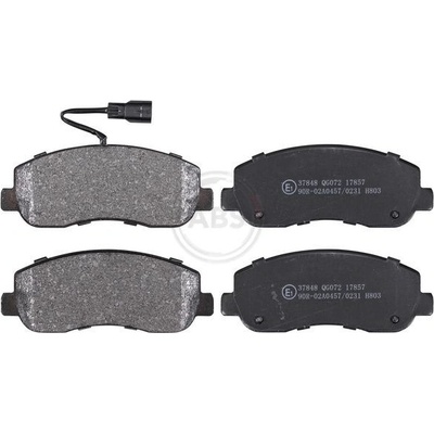 Sada brzdových platničiek kotúčovej brzdy A.B.S. 37848