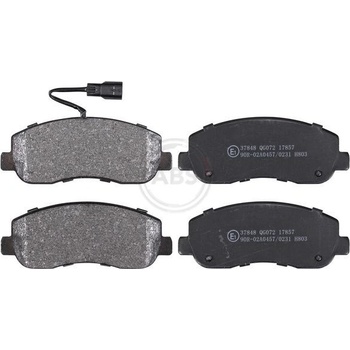 Sada brzdových platničiek kotúčovej brzdy A.B.S. 37848