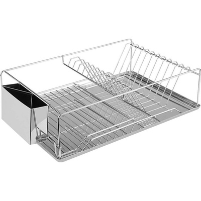 Haus Roland HOME ELEMENTS-HR Odkapávač na nádobí, nerez, 47x32x13 cm – Zboží Dáma