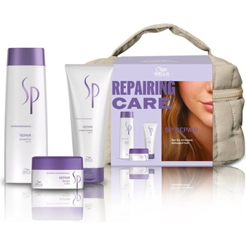 Wella SP Repair Set подаръчен комплект за увредена и химически третирана коса