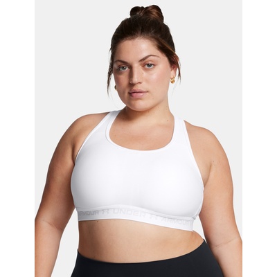 Дамски сутиен Under Armour UA Crossback Mid Bra&-WHT Under Armour | Byal | ЖЕНИ | 1X