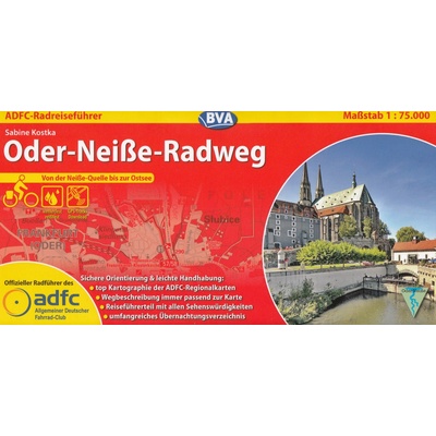 cykloprůvodce Oder-Neisse Radweg Odra-Nisa