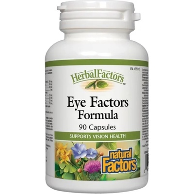 Natural Factors Eye Factors Formula, 260 mg, 90 капсули, Natural Factors (4635 NF)