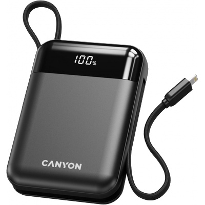 CANYON power bank OnPower 104 10000mAh Black (CNS-CPB104B)