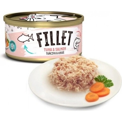 VetExpert Mr. Bandit Fillet tuna with salmon - консерва за котки - филета от риба тон със сьомга, 80 гр - Полша
