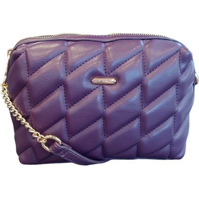 David Jones dámská crossbody kabelka CM6723 purple fialová