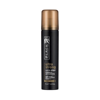 Black Lacca Spray Ultra Strong 75 ml Pevně tužící lak s leskem