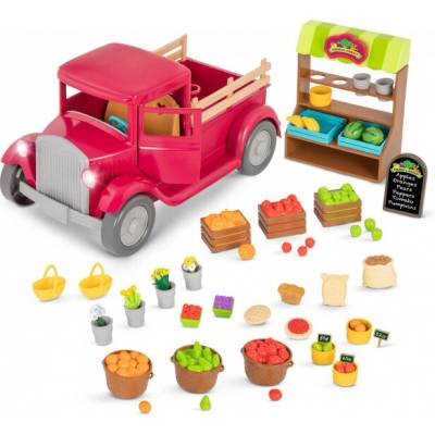 Li'l Woodzeez Farmársky pick-up so stánkom