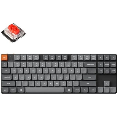 Keychron K1 Max Swappable Gateron RGB Backlight Red Switch K1M-H1Z-CZ