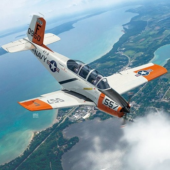 Academy USN T-34B Mentor Vt-5 Training Air Wing 1:48