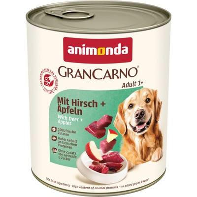 Animonda GranCarno Original Adult jelenie s jablkami 6 x 800 g