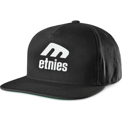ETNIES ICON E SNAPBACK BLACK/WHITE