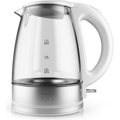 Niceboy ION Kettle K1 Crystal Glass White