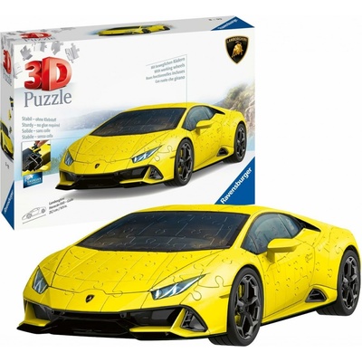 RAVENSBURGER 3D puzzle Lamborghini Huracán Evo žluté 156 ks
