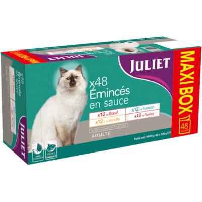 Juliet Cat Pouch v Šťave 48x100 g