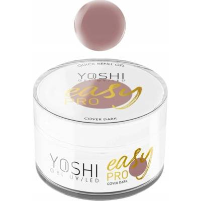 Yoshi stavební gel UV/Led Easy Pro Cover Dark 15 ml