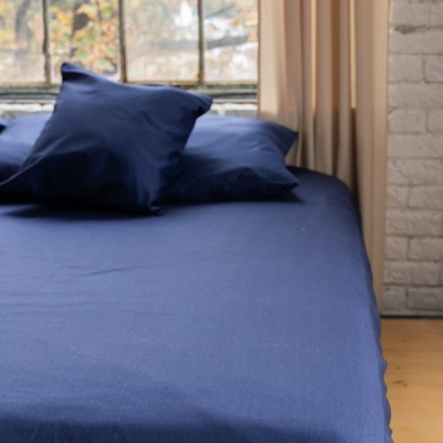 nanoSPACE Protiroztočové prestieradlo Nanobavlna Blue s gumou 90x200x20